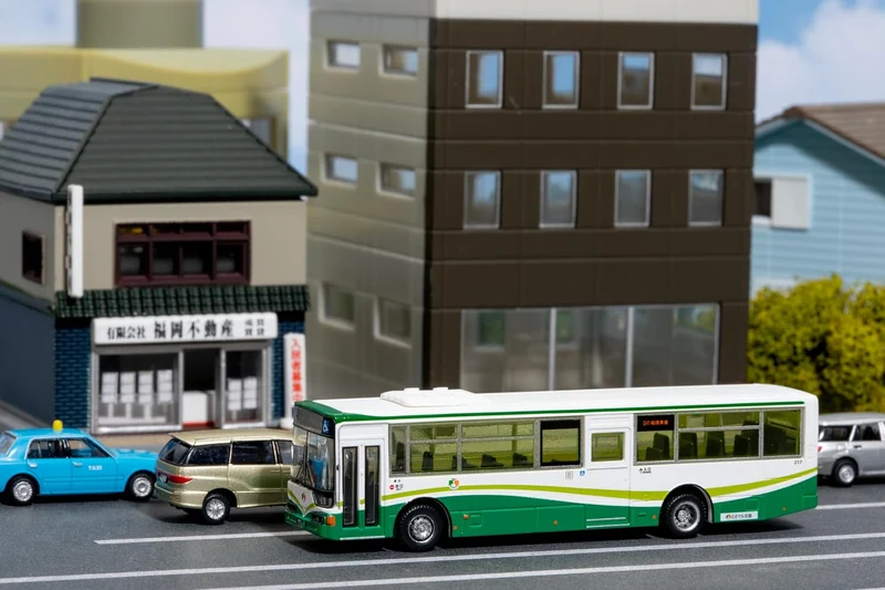 TOMYTEC 338284 (Échelle N) Collection nationale de bus (JB095) Tosaden Traffic (Préfecture de Kochi)
