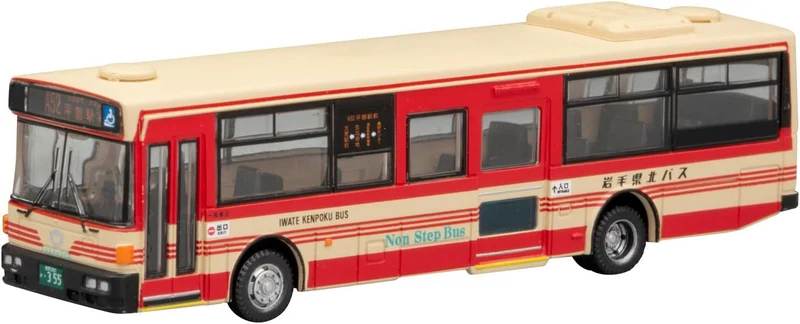 TOMYTEC 338277 (Échelle N) Collection nationale de bus (JB094) Compagnie de bus du nord d'Iwate (Préfecture d'Iwate)
