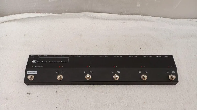 CAJ Audio Controller LOOP AND LINK