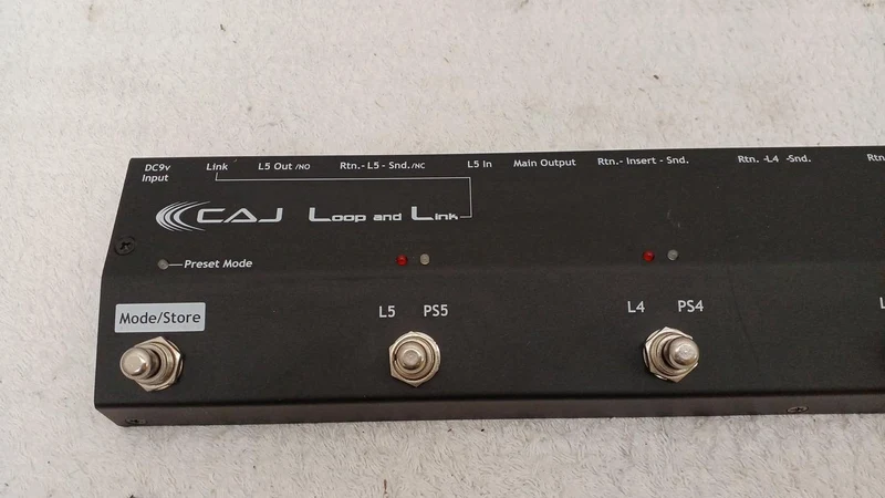 CAJ Audio Controller LOOP AND LINK