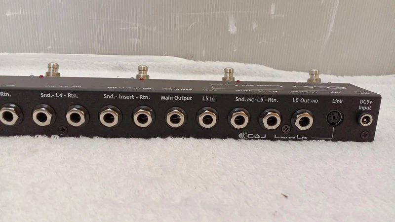 CAJ Audio Controller LOOP AND LINK