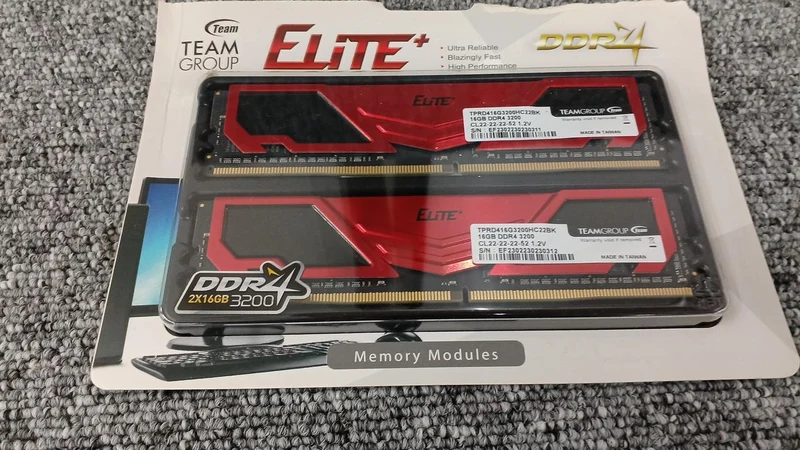 ELITE PC Memory DDR4 16GB x2