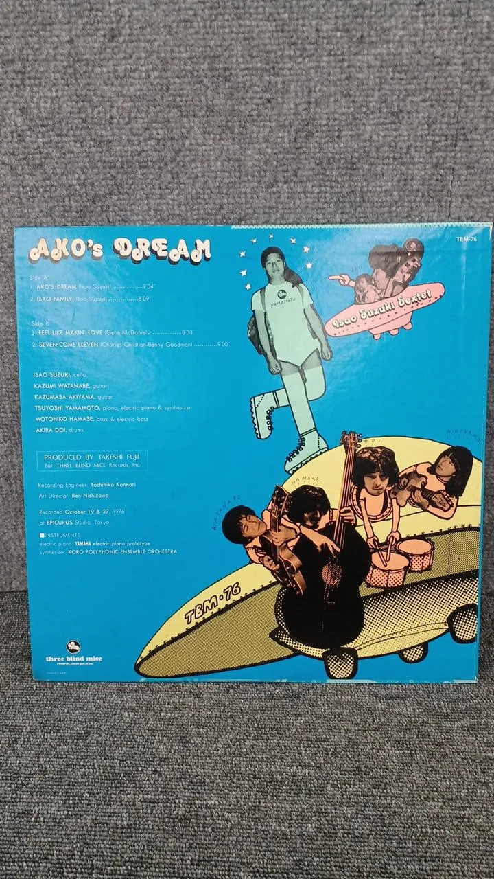TROIS SOURIS AVEUGLES ISAO SUZUKI SEXTET - AKO'S DRE TBM-76