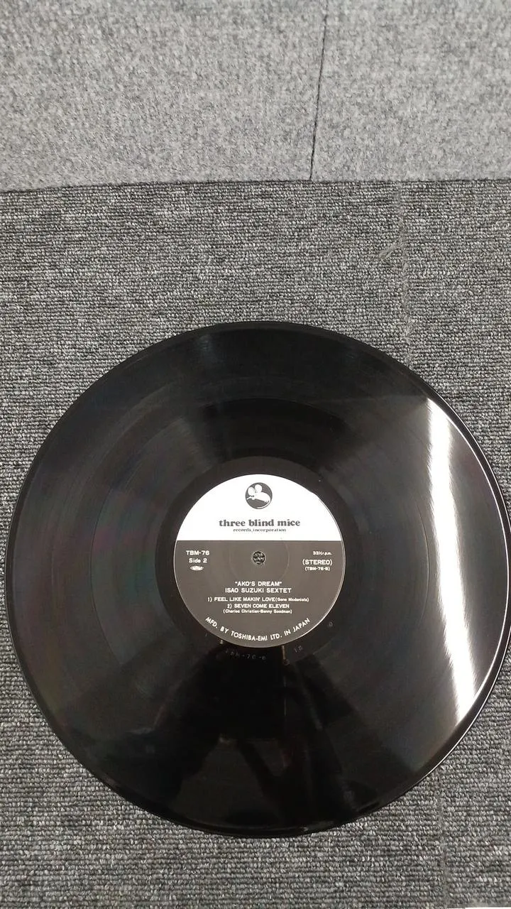TROIS SOURIS AVEUGLES ISAO SUZUKI SEXTET - AKO'S DRE TBM-76