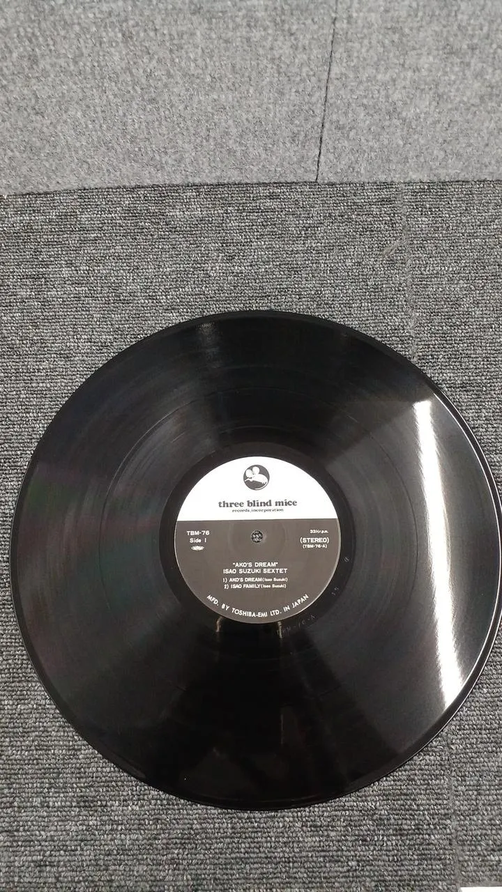 TROIS SOURIS AVEUGLES ISAO SUZUKI SEXTET - AKO'S DRE TBM-76