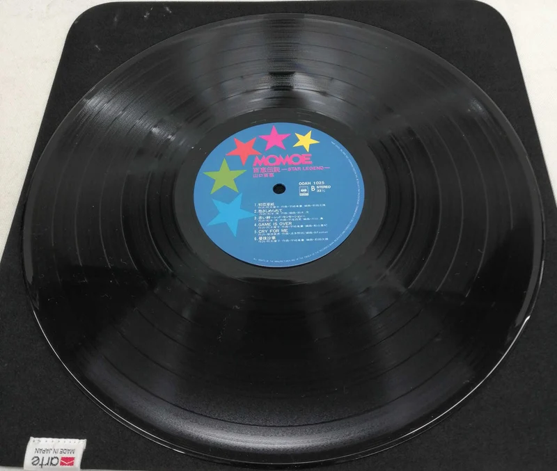 SONY LP Japanese Music Momoe Densetsu STAR LEGEND