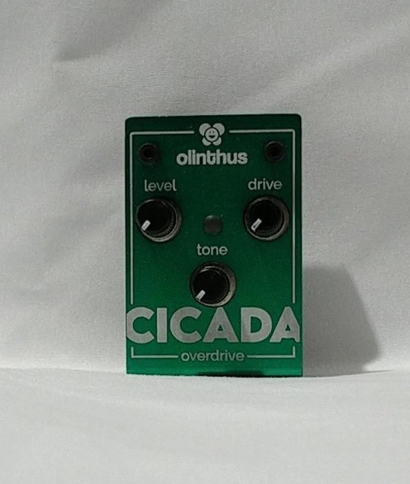Pédale d'effets OLINTHUS : CICADA OVERDRIVE