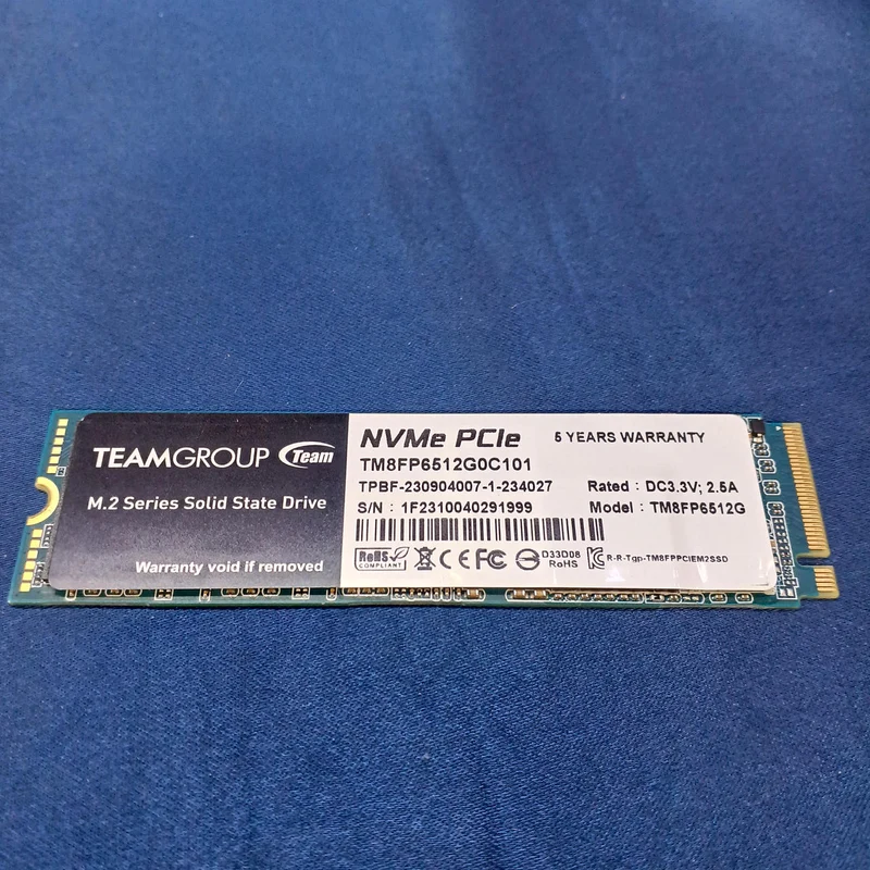 TEAMGROUP SSD M.2 TM8FP6512G0C101