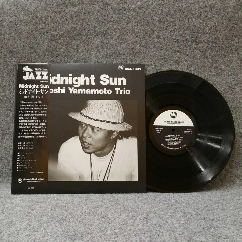 TROIS SOURIS AVEUGLE Tsuyoshi Yamamoto Trio 'Midnight Sun' TBM-5009