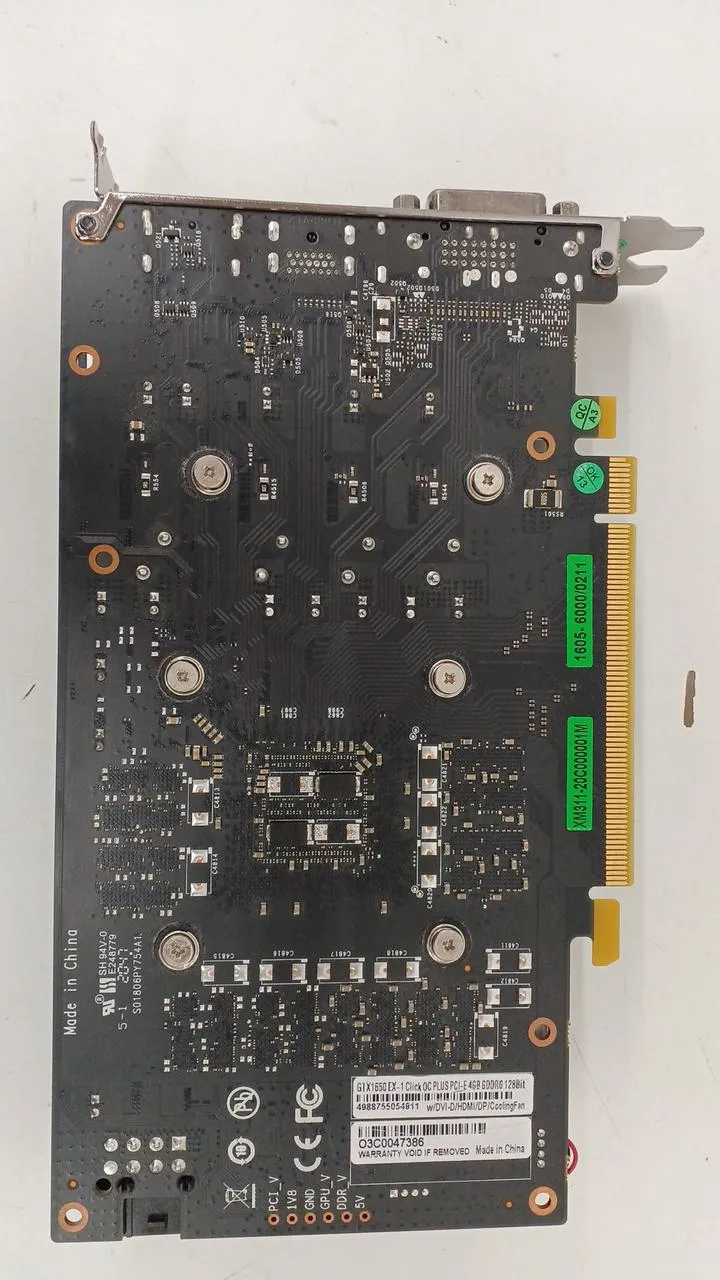 Xianren Zhizhi Graphics Card: GF-GTX1650D6-E4GB/DF2