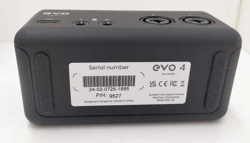 AUDIENT Audio Interface: EVO4