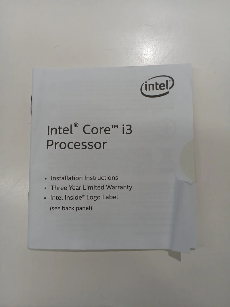 Processeur Intel i3-9100