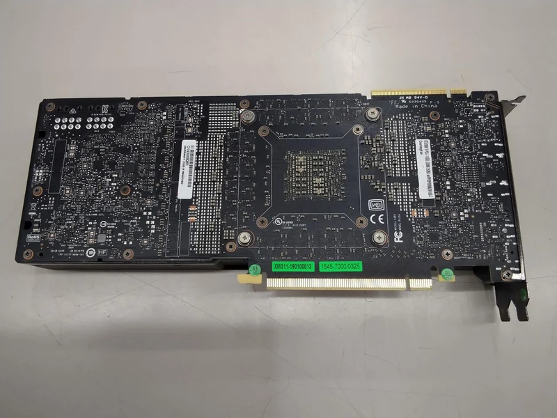 NVIDIA Main unit only: Graphics card: GEFORCE RTX2080