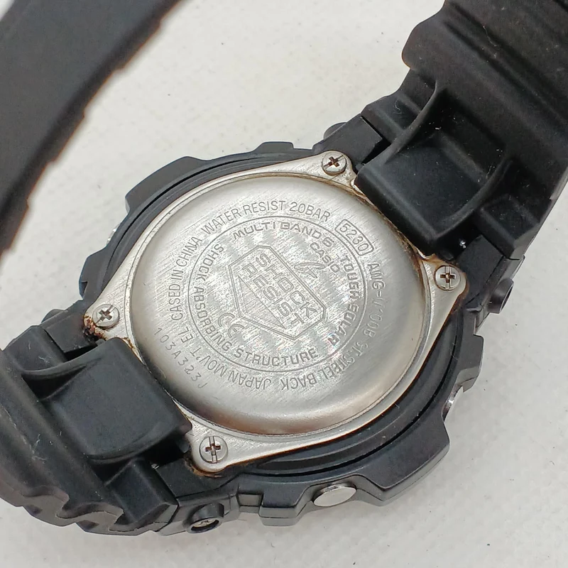 CASIO G-SHOCK Solar Radio (Overseas Model) AWG-M100B