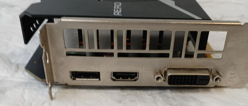 Carte graphique MSI GEFORCE GTX1660TI AERO ITX 6G