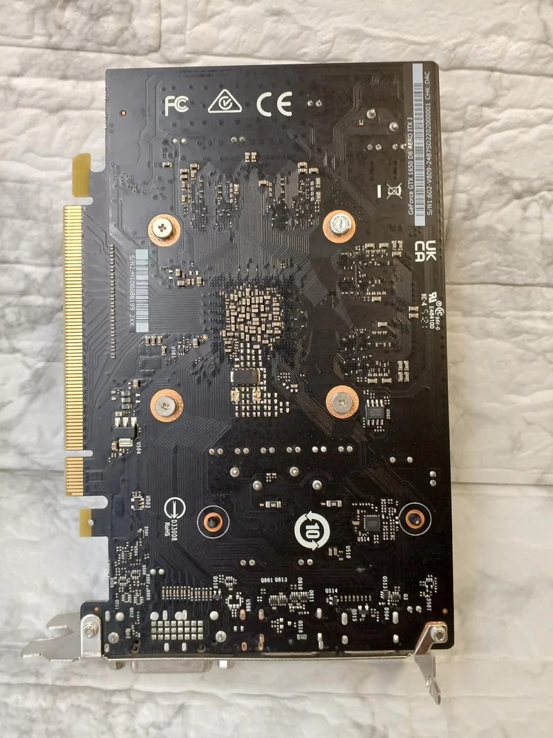 MSI Graphics Card GEFORCE GTX1650 D6 AERO ITX J