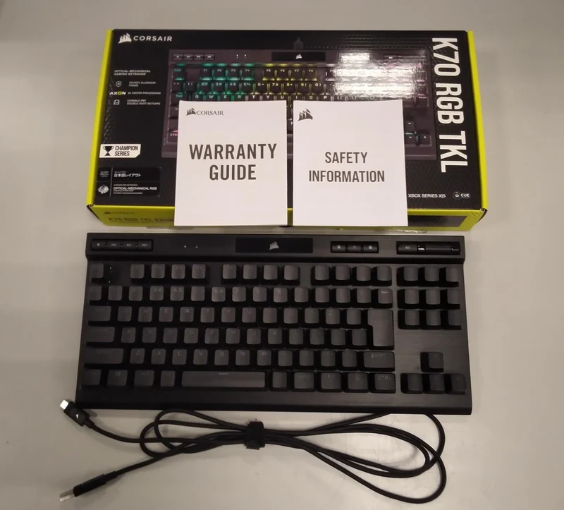 Clavier de jeu CORSAIR K70 RGB TKL