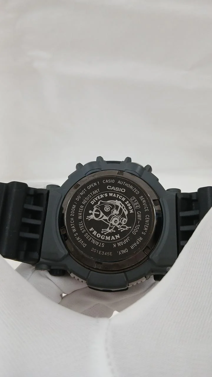 CASIO Solar Radio G-SHOCK MASTER OF G-SEA FROGMAN GWF-1000-1JF