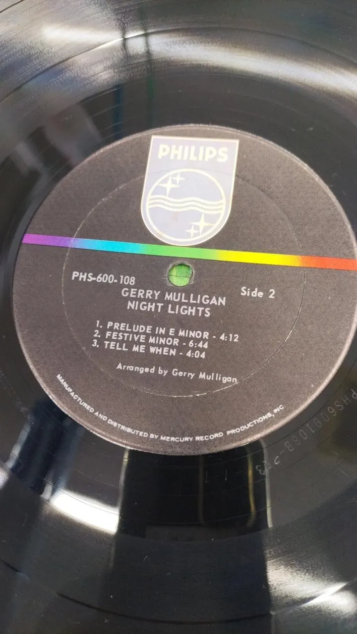PHILIPS LP Record US Edition / GERRY MULLIGAN