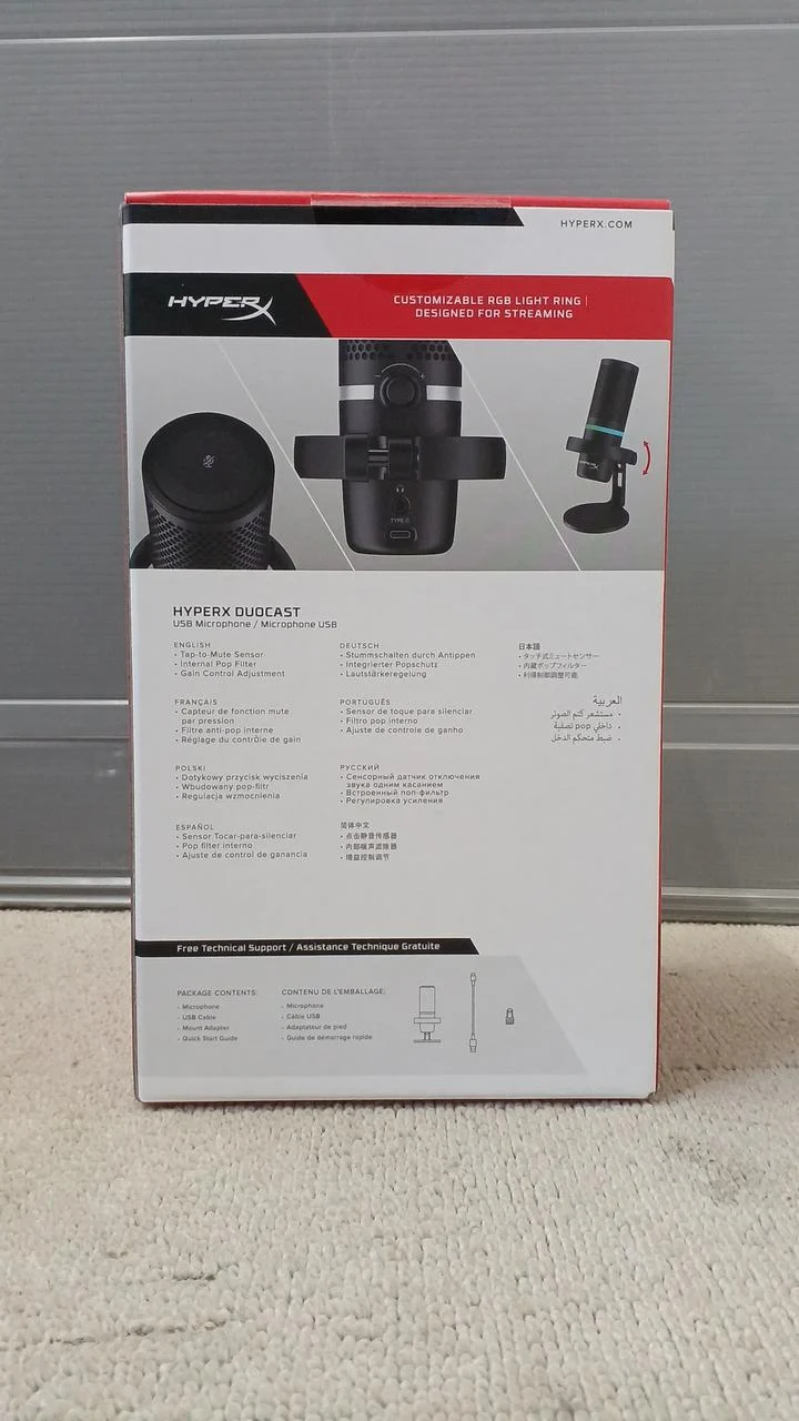 Microphone HYPERX DUC001