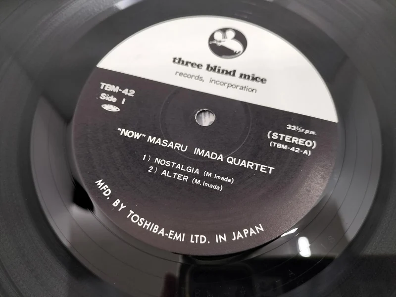 THREE BLIND MICE Disque de jazz NOW!/TBM-42
