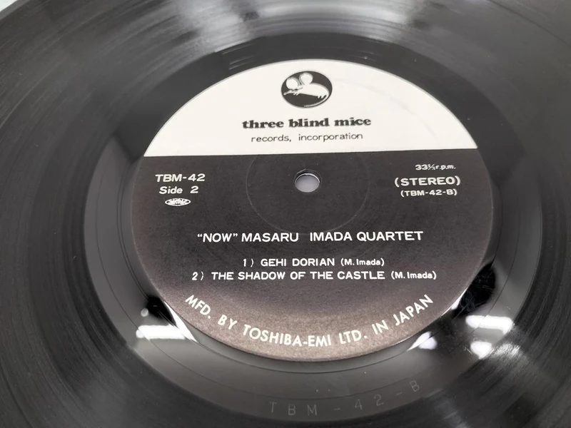 THREE BLIND MICE Disque de jazz NOW!/TBM-42