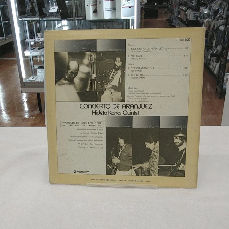 TROIS SOURIS AVEUGLES Hideto Kanai Quintet Aranjuez Concerto Hideto Kanai Quintet Aranjuez Concerto
