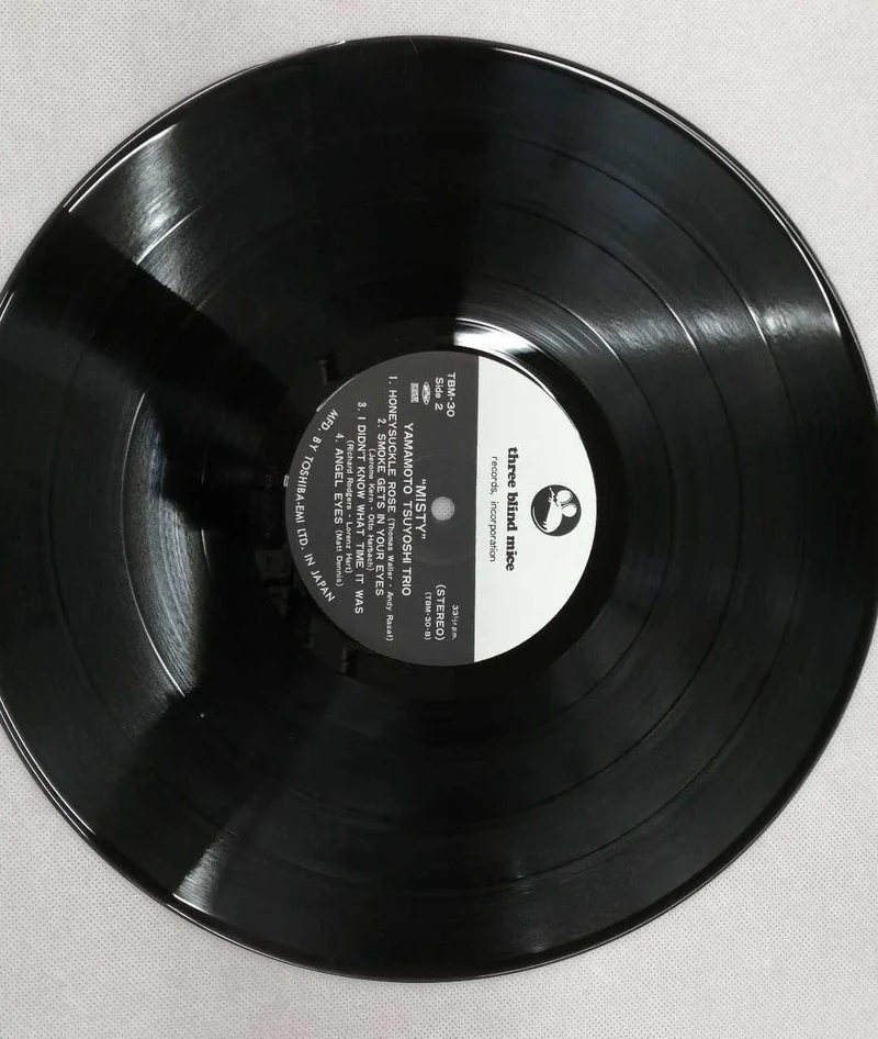 THREE BLIND MICE Disque Misty Go Yamamoto Trio TBM-30