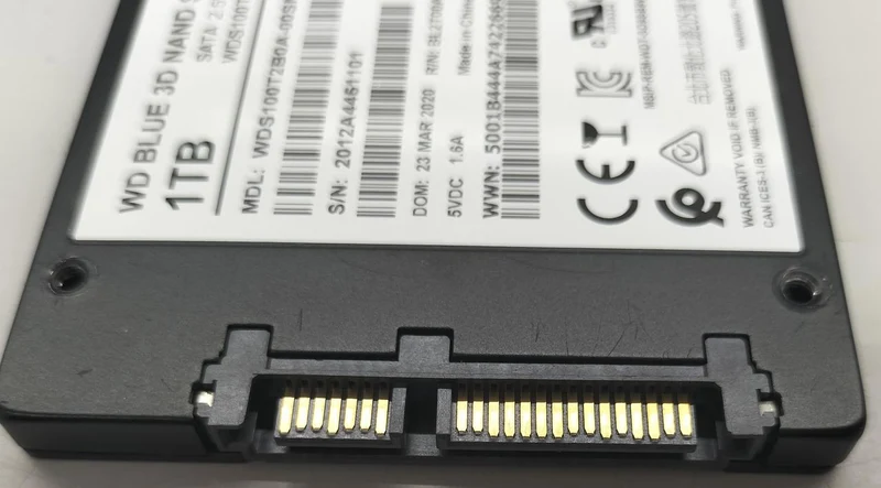 WD SSD(1TB) WDS100T2B0A-00SM50