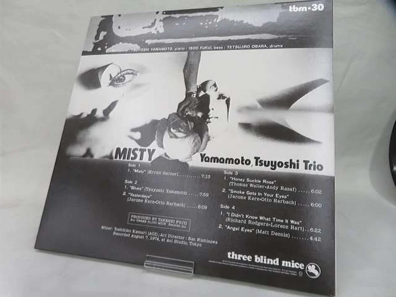 THREE BLIND MICE JAZZ/fusion Tsuyoshi Yamamoto Trio MISTY