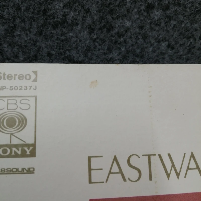 SONY EASTYWARD/CARY PEACOCKTRIO SONP-50237J