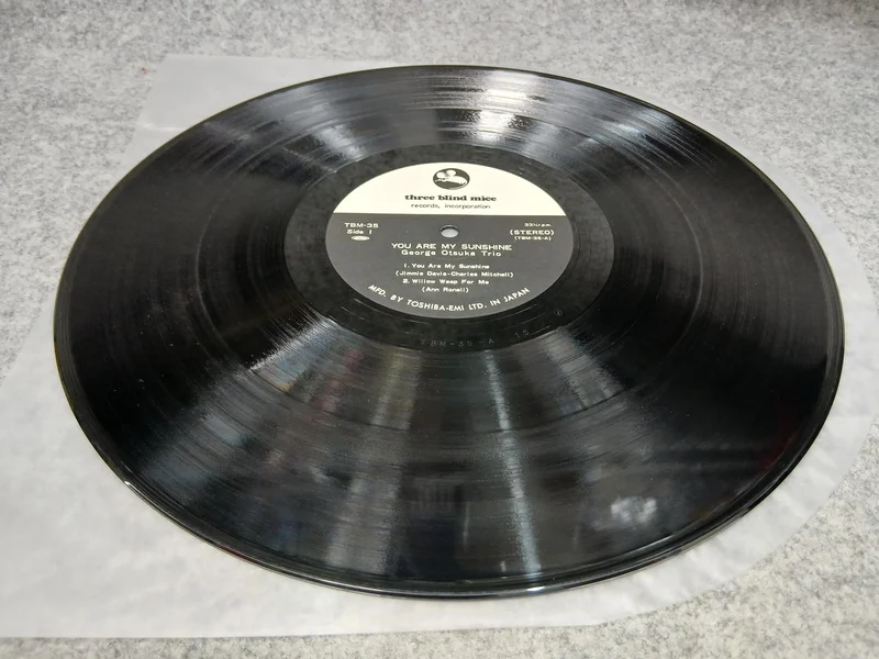 Disque vinyle LP de THREE BLIND MICE "YOU'RE MY SUNSHINE"