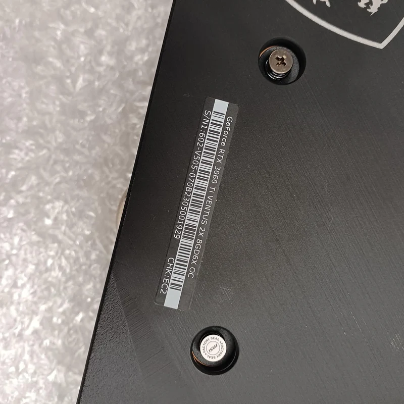Carte graphique MSI : GEFORCE RTX 3060 TI 8 Go