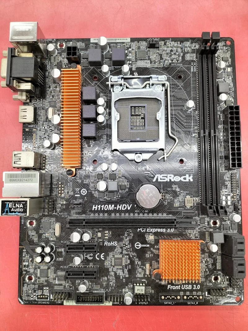 ASROCK Motherboard H110M-HDV