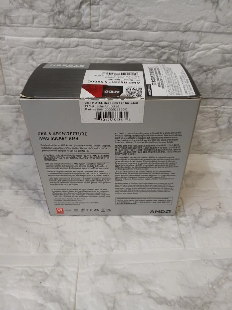 Processeur AMD Ryzen 5-5600G