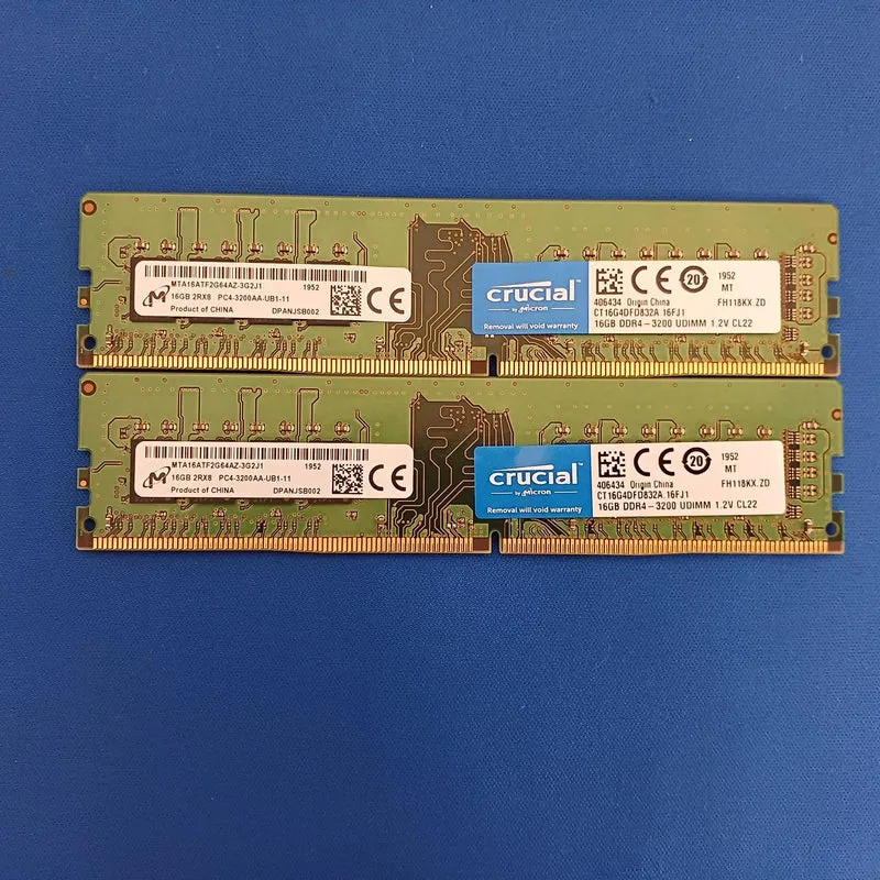 Crucial Memory 16GB / MTA16ATF2G64AZ-3G2J1 MTA16ATF2G64AZ-3G2J1