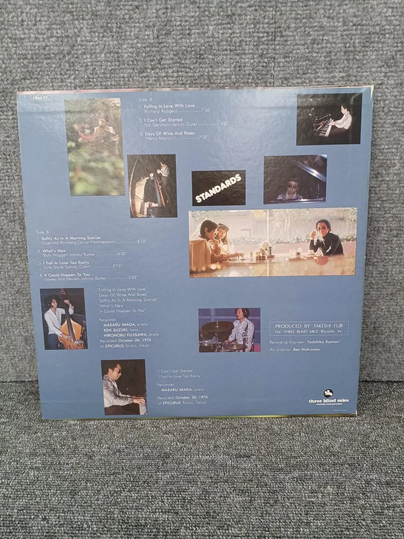 TROIS SOURIS AVEUGLES Masaru Imada Trio - NORMES TBM-77
