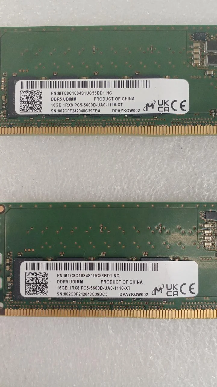 SK-HYNIX [DDR5] 16GBx2 Desktop Memory MTC8C1084S1UC56BD1 NC
