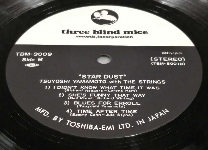 THREE BLIND MICE JAZZ/FUSION TBM-3009/Tsuyoshi Yamamoto