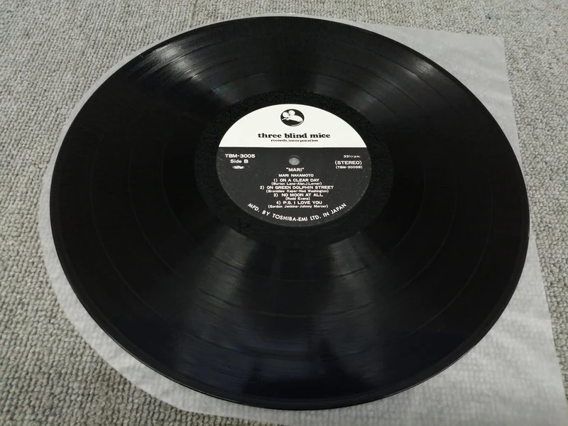 TROIS SOURIS AVEUGLE Mari Nakamoto & Shoji Yokouchi Trio / Sextet TBM-3005