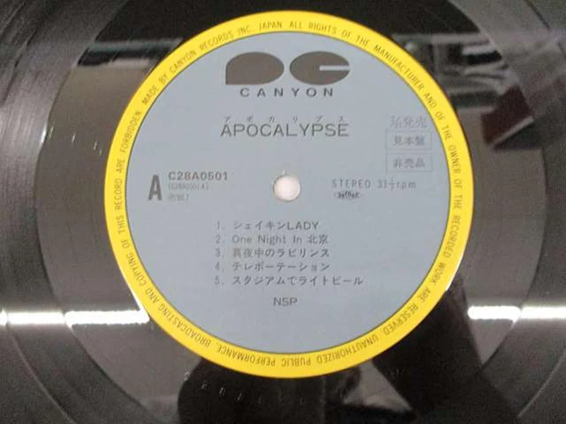 Échantillon CANYON APOCALYPSE / NSP C28A0501