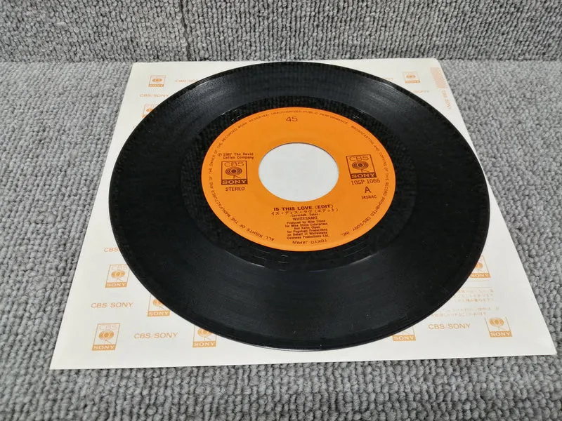 SONY EP Western Music WHITESNAKE/IS THIS LOVE