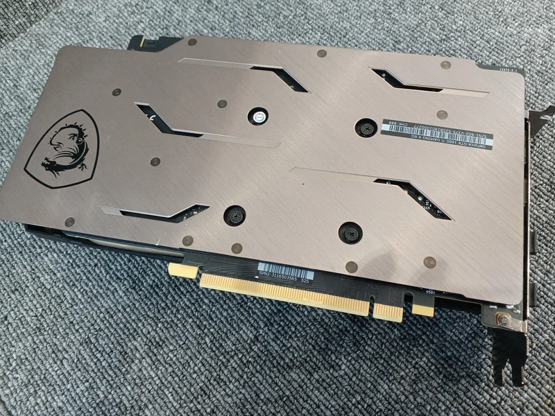 Carte graphique MSI : GTX 1660 TI GAMING
