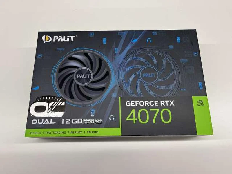 PALIT NVIDIA PCI-Express RTX4070 DUAL OC 12 Go