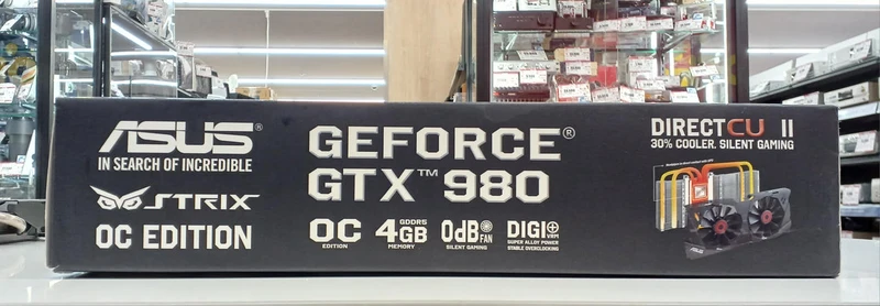 Carte graphique ASUS STRIX-GTX980-DC2OC-4GD5