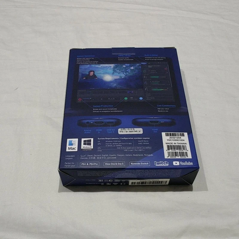 Carte d'acquisition Elgato HD60S