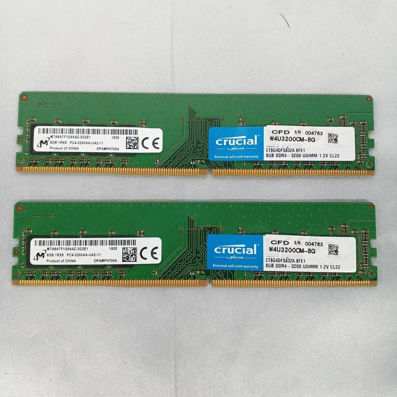 CRUCIAL Memory 8GB x2 W4U7200CM-8G
