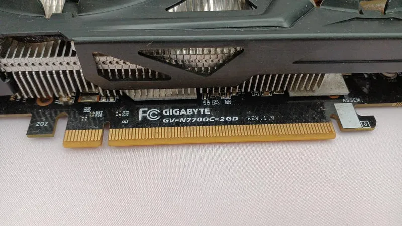 Carte graphique GIGABYTE GV-N770OC-2GD