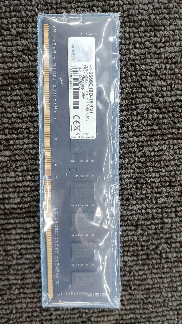 Mémoire de bureau G.SKILL DDR4 F4-2666C19D-16GNT