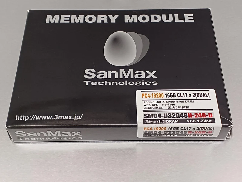 SANMAX DDR4 Memory SMD4-U32G48H-24R-D